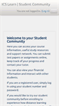 Mobile Screenshot of community.icslearn.co.uk